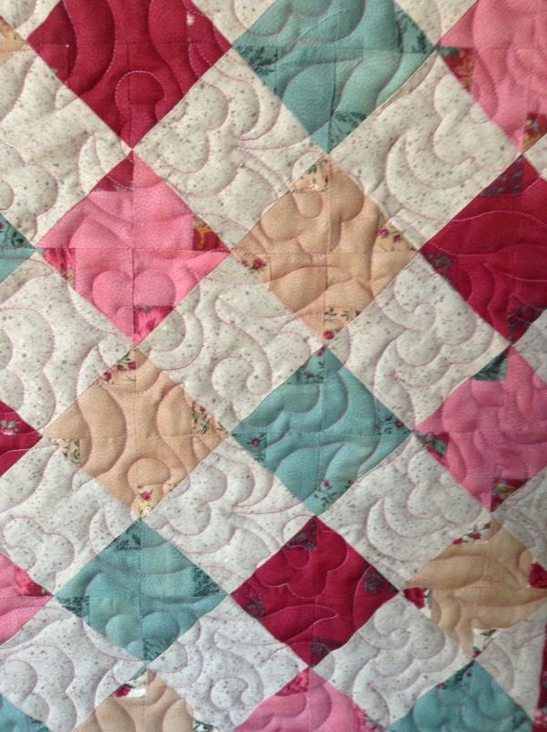 Jeannie's On-Point Quilt