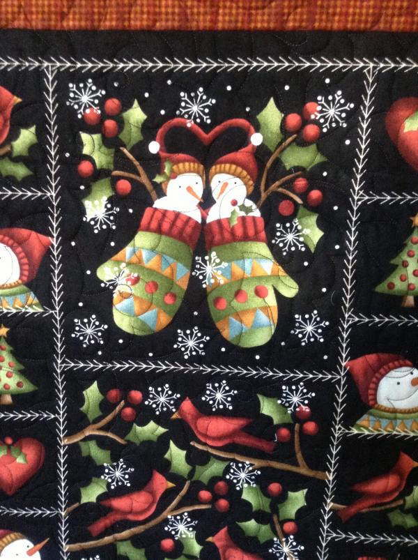 Ann's Snowman Flannel