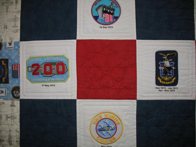 Patty and Alan's Navy Quilt (11 of 13)