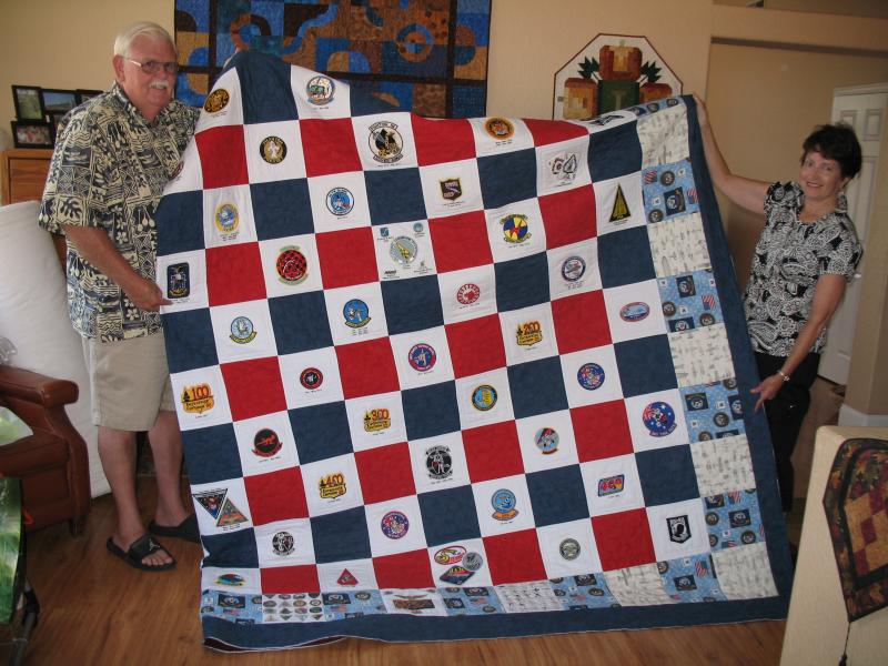 Patty and Alan's Navy Quilt (12 of 13)