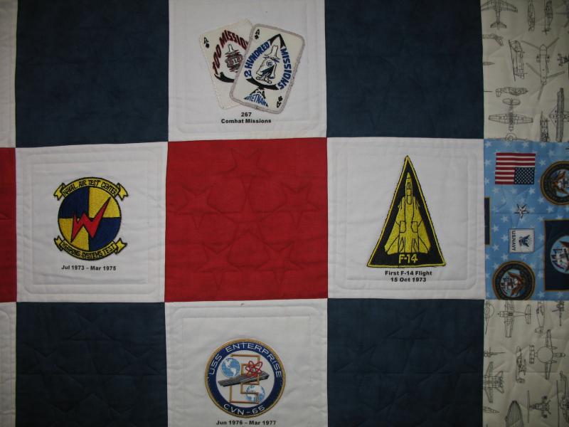 Patty and Alan's Navy Quilt (8 of 13)