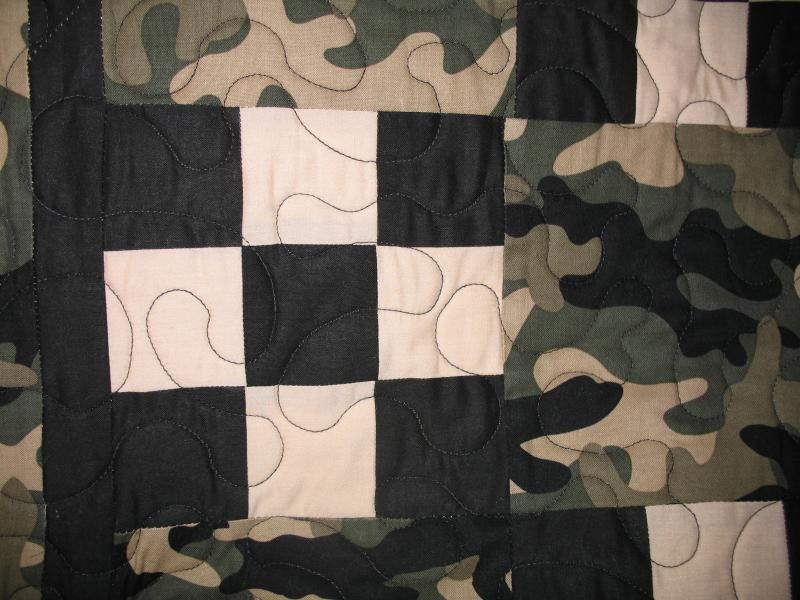 Beverly's Camouflage Quilt