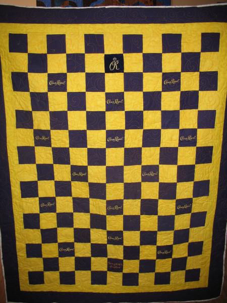 Beverly's Crown Royal Quilt