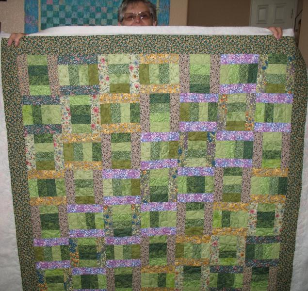 Kathy's Green Quilt