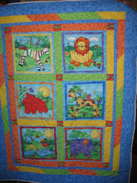 Judy's Zoo Quilt