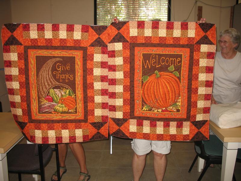 Gracie's Fall Table Toppers