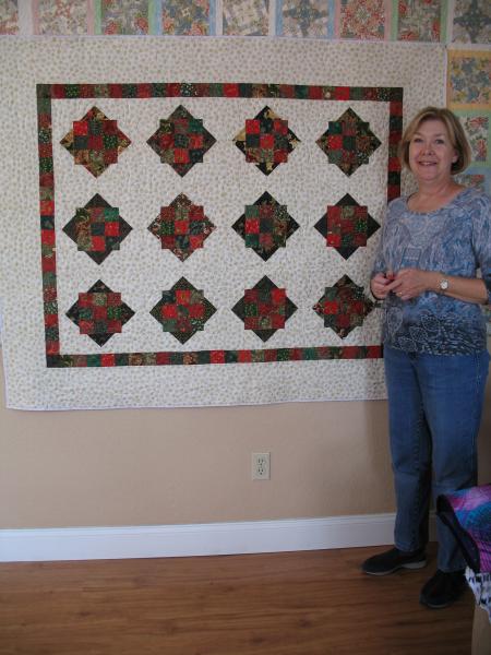 Angela's Merry Mosaic Quilt