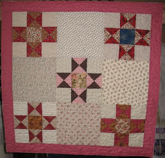 Leah's Scrappy Stars Quilt