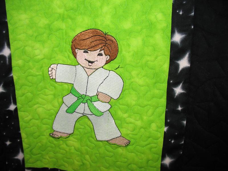 Pat's Karate Quilt