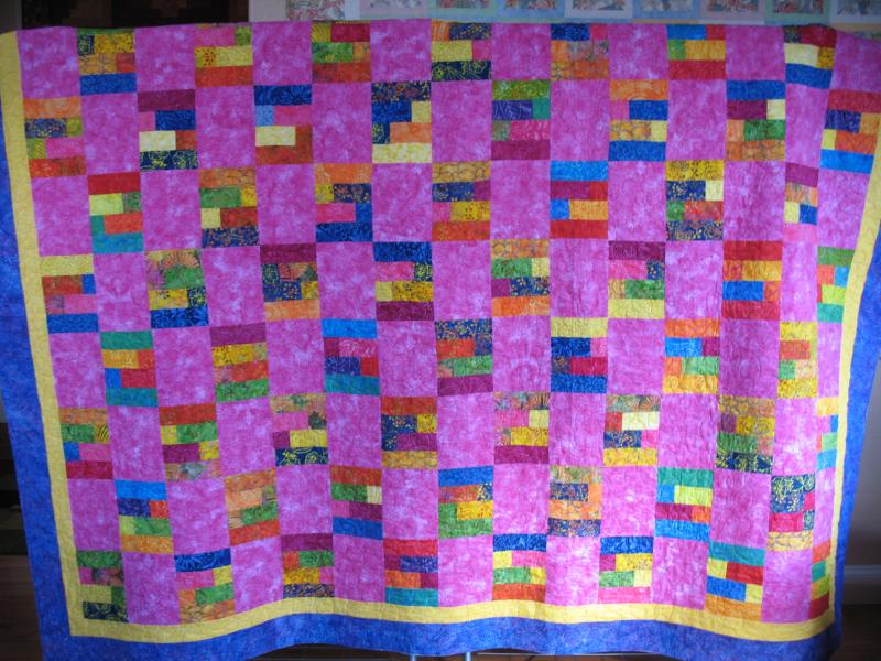Marie's Delightfully Colorful Quilt