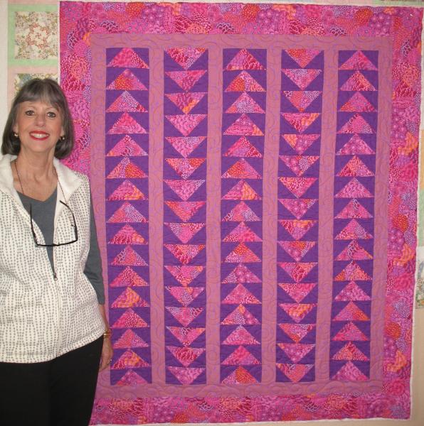 Roxanna's Flying Geese Quilt