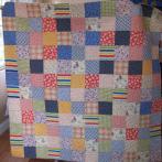 Liz's Fabric Collage Quilt