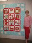Angela's Christmas Block of the Month Quilt