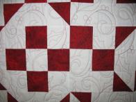 Judy's Red and White Quilt