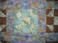 Peggy's Blue and Purple Quilt
